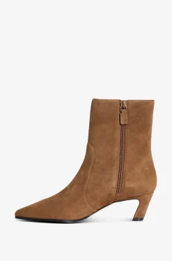 Wildleder-Stiefeletten mit Blockabsatz Stassi 50