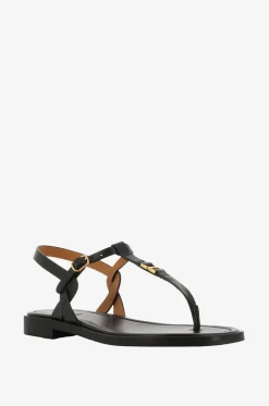 Zehensandalen aus Leder Marcie