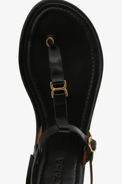 Zehensandalen aus Leder Marcie
