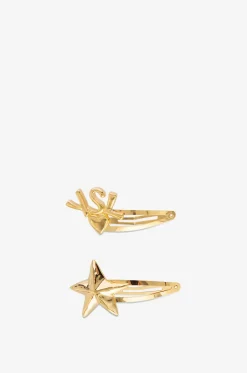 Zweierset goldene Haarspängchen Cassandre