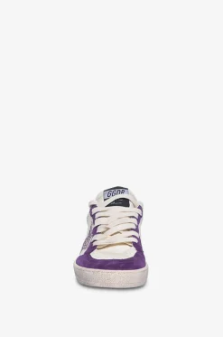Zweifarbige niedrige Sneakers mit Glitterstar Ball Star